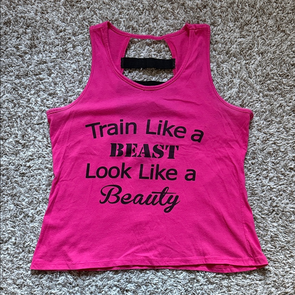 Pink Activewear Tank